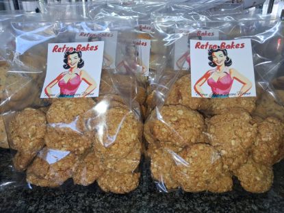 Crunchie & Coconut Biscuits